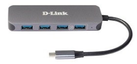USB-Type-C-Hub 4-port-D-Link-DUB-2340-A1A-chisinau-itunexx.md